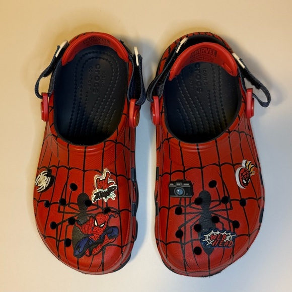 Spider-Man Kids All Terrain Crocs - Red - Picture 4 of 4